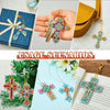 Sparkling Cross Diamond Painting Bookmark Kit